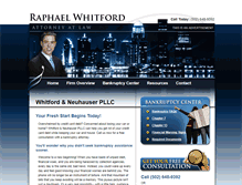 Tablet Screenshot of bankruptcylouisville.net